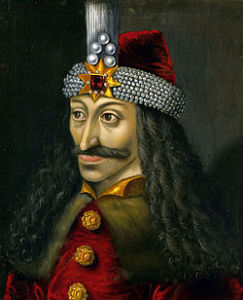 This portrait of the real  Dracula is on display in Castle Ambras, Innsbruck.