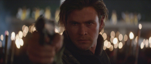 Guns against cybercriminals? (Chris Hemsworth in BLACKHAT)